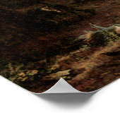 De grote bomen, Mariposa Grove, CA van Bierstadt Poster (Hoek)