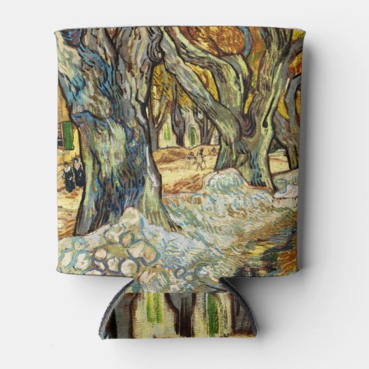 De grote bomen van Vincent van Gogh Blikjeskoeler (Voorkant)