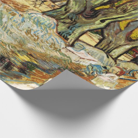De grote bomen van Vincent van Gogh Cadeaupapier (Hoek)