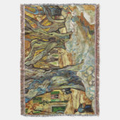 De grote bomen van Vincent van Gogh Deken (Voorkant Verticaal)