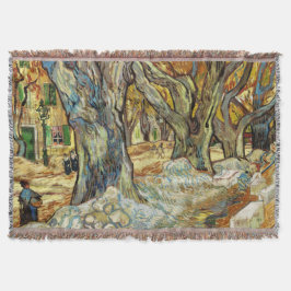 De grote bomen van Vincent van Gogh Deken