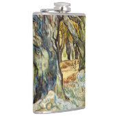 De grote bomen van Vincent van Gogh Heupfles (Rechts)