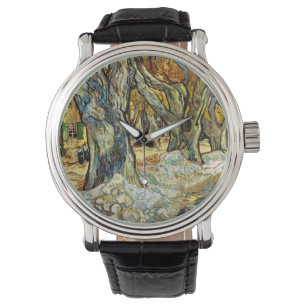 De grote bomen van Vincent van Gogh Horloge