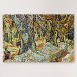 De grote bomen van Vincent van Gogh Legpuzzel