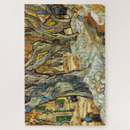 De grote bomen van Vincent van Gogh Legpuzzel