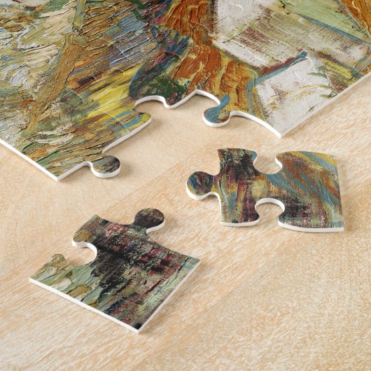 De grote bomen van Vincent van Gogh Legpuzzel (Zijkant)
