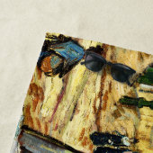 De grote bomen van Vincent van Gogh Strandlaken (In situ)