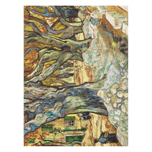 De grote bomen van Vincent van Gogh Tafelkleed (Voorkant)
