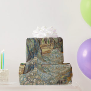 De grote bomen (wegmenders op Saint-Rémy) Cadeaupapier