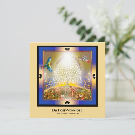 De grote boom kaart (Staand voorkant)