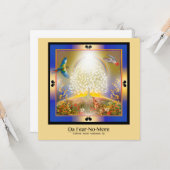 De grote boom kaart (Voorkant / Achterkant in situ)