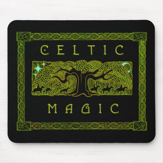 De grote boom Mousepad Muismat (Voorkant)