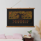 De grote boom Samhain Hangend Wandkleed (Slaapkamer)