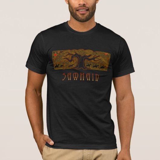 De grote boom Samhain T-shirt (Voorkant)