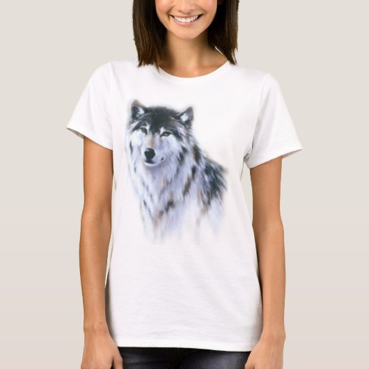 De grote boze wolf in alle glorie t-shirt (Voorkant)