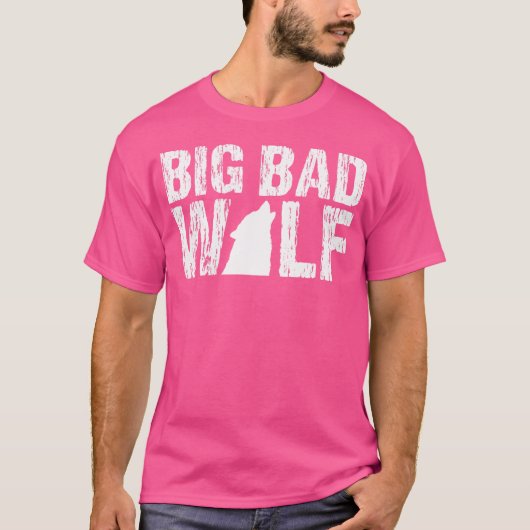 De grote boze wolf t-shirt (Voorkant)