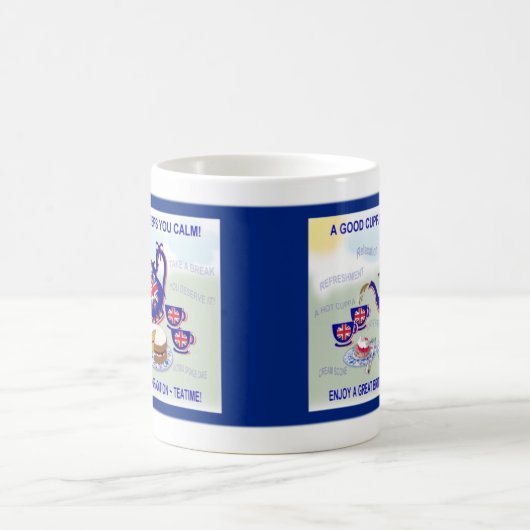 De Grote Britse Beker Koffiemok (Center)