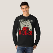 De grote Broer Controller-gamer opgeruimd T-shirt (Voorkant volledig)