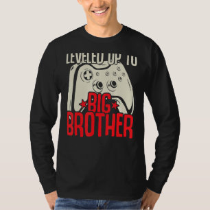 De grote Broer Controller-gamer opgeruimd T-shirt