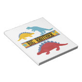 De Grote Broer van de dinosaurus Notitieblok (Schuin)