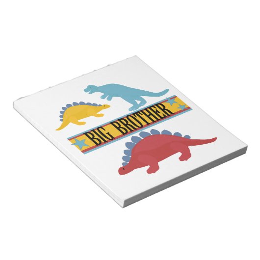 De Grote Broer van de dinosaurus Notitieblok (Schuin)