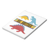 De Grote Broer van de dinosaurus Notitieblok (Linkerzijde)