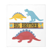 De Grote Broer van de dinosaurus Notitieblok (Voorkant)