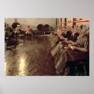 De grote brouwerij, 1890 poster