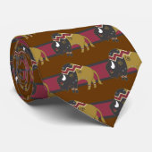 De grote buffel stropdas (Opgerold)