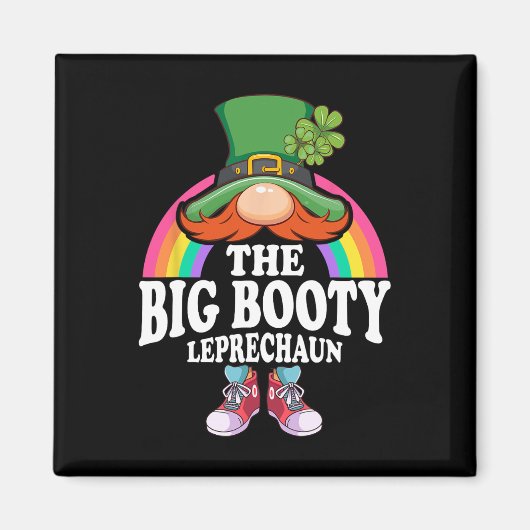 De grote buit Leprechaun St Patricks Day kostuum Magneet (Voorkant)