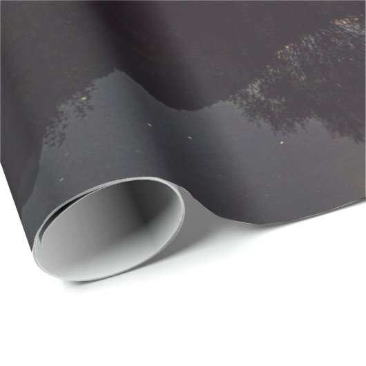 De Grote Buiten onder een Moon Cadeaupapier (Rol Hoek)