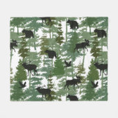 De grote buitenste fleece Blanket Deken (Voorkant (Horizontaal))