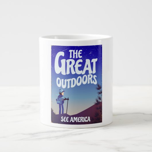 De grote buitenwereld. koffiekop (Voorkant)