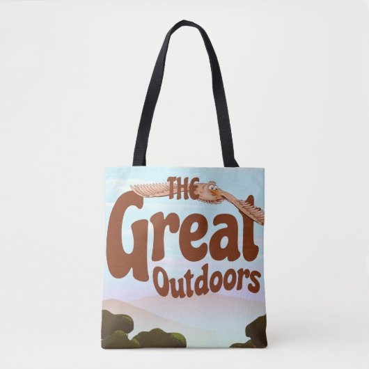 De Grote Buitenwereld Tote Bag (Voorkant)
