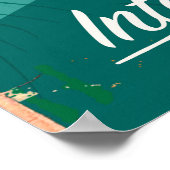 De grote buitenwijken van het wijnjaar poster (Hoek)