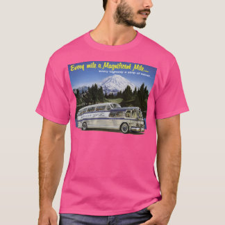 De grote bus. 1950S Adventures begint hier T-shirt
