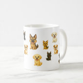 De "Grote Canine Vergadering" Koffiemok (Voorkant rechts)