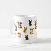 De "Grote Canine Vergadering" Koffiemok (Voorkant links)