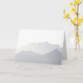 De Grote Canion van de herfst (wenskaart) Kaart (Gele Bloem)