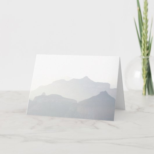 De Grote Canion van de herfst (wenskaart) Kaart (Voorkant)