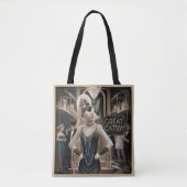 De Grote Catsby Tote Bag (Voorkant)