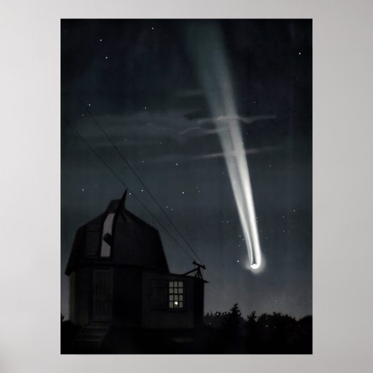 De Grote Comet van 1881 Poster (Voorkant)
