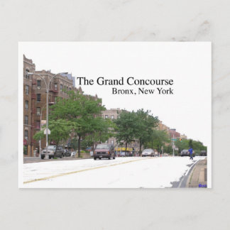 De Grote Concouse, Bronx, NY Briefkaart
