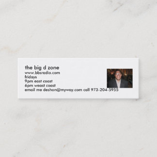 de grote d - zonekaart mini visitekaartje