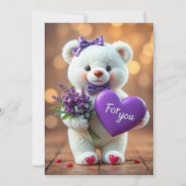 De grote dag van de kleine" kaart (Achterkant)