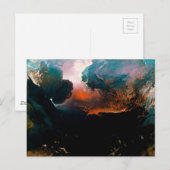 De Grote Dag van Zijn Woord door John Martin (1851 Briefkaart (Voorkant / Achterkant)