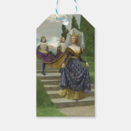 De Grote Dame (door John Collier) Cadeaulabel
