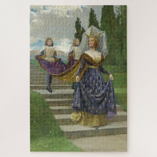 De Grote Dame (door John Collier) Legpuzzel (Verticaal)