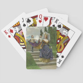 De Grote Dame (door John Collier) Pokerkaarten