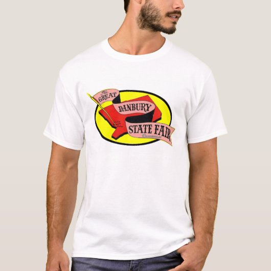 De grote Danbury State Fair RETRO 1-zijdig T-shirt (Voorkant)